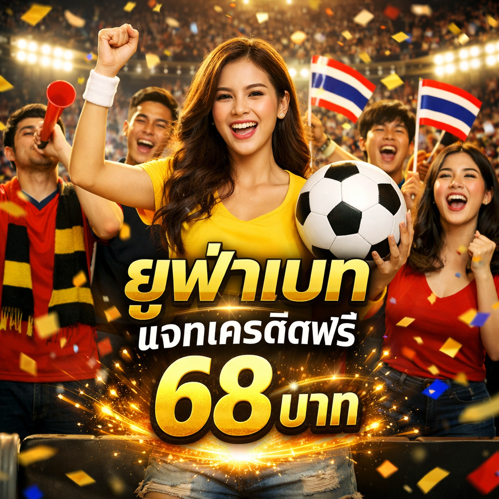 เครดิตฟรี 68 แจกจริงกดรับเอง เพียงสมัครสมาชิกยูฟ่าเบท
